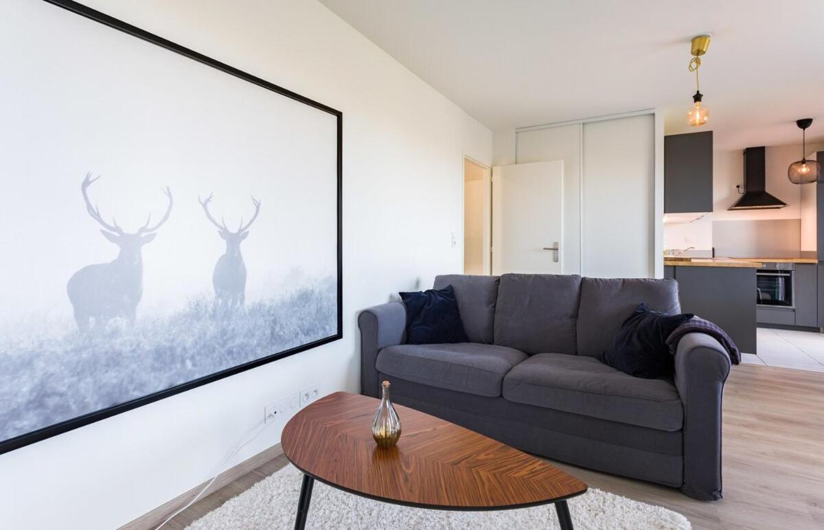 Le Rio, Appartement Avec Terrasse & Parking Rennes Buitenkant foto